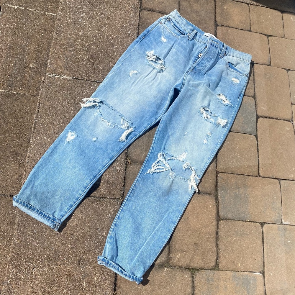 NWT Pistola Nico High Rise Mom Jeans